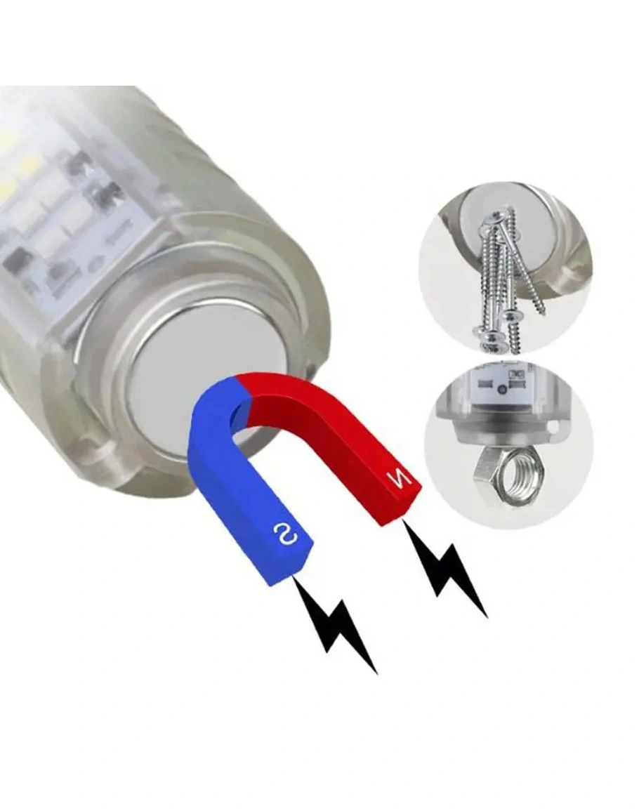 El Feneri 8 Mod Şarjlı Fosforlu Mıknatıslı Led El Feneri 4 El Feneri 8 Mod Şarjlı Fosforlu Mıknatıslı Led El Feneri - Görsel 4