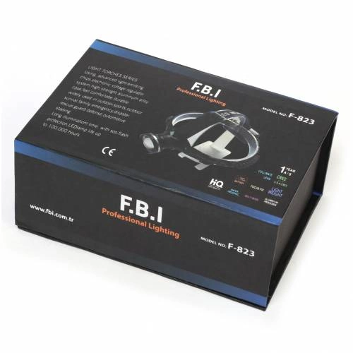 F.b.ı F-823 Xlm T6 Led Su Geçirmez Şarjlı Kafa Lambası 4 F.b.ı F-823 Xlm T6 Led Su Geçirmez Şarjlı Kafa Lambası - Görsel 4