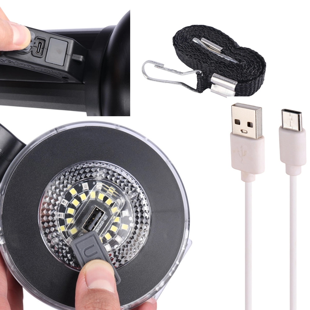 Gt Led Taşınabilir Güneş Solar Ledli Fener Wt-415 4 Gt Led Taşınabilir Güneş Solar Ledli Fener Wt-415 - Görsel 4
