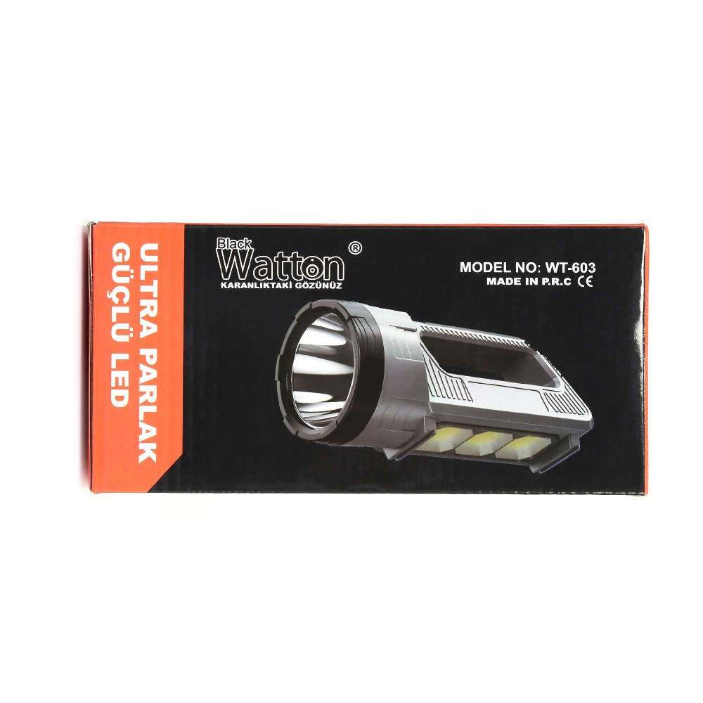 Güçlü Şarjlı Fener Masa Lambası Wt-603 5 Güçlü Şarjlı Fener Masa Lambası Wt-603 - Görsel 5