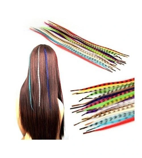 Hair Feather Saç Tüyü - Asorti 2 Hair Feather Saç Tüyü - Asorti - Görsel 2