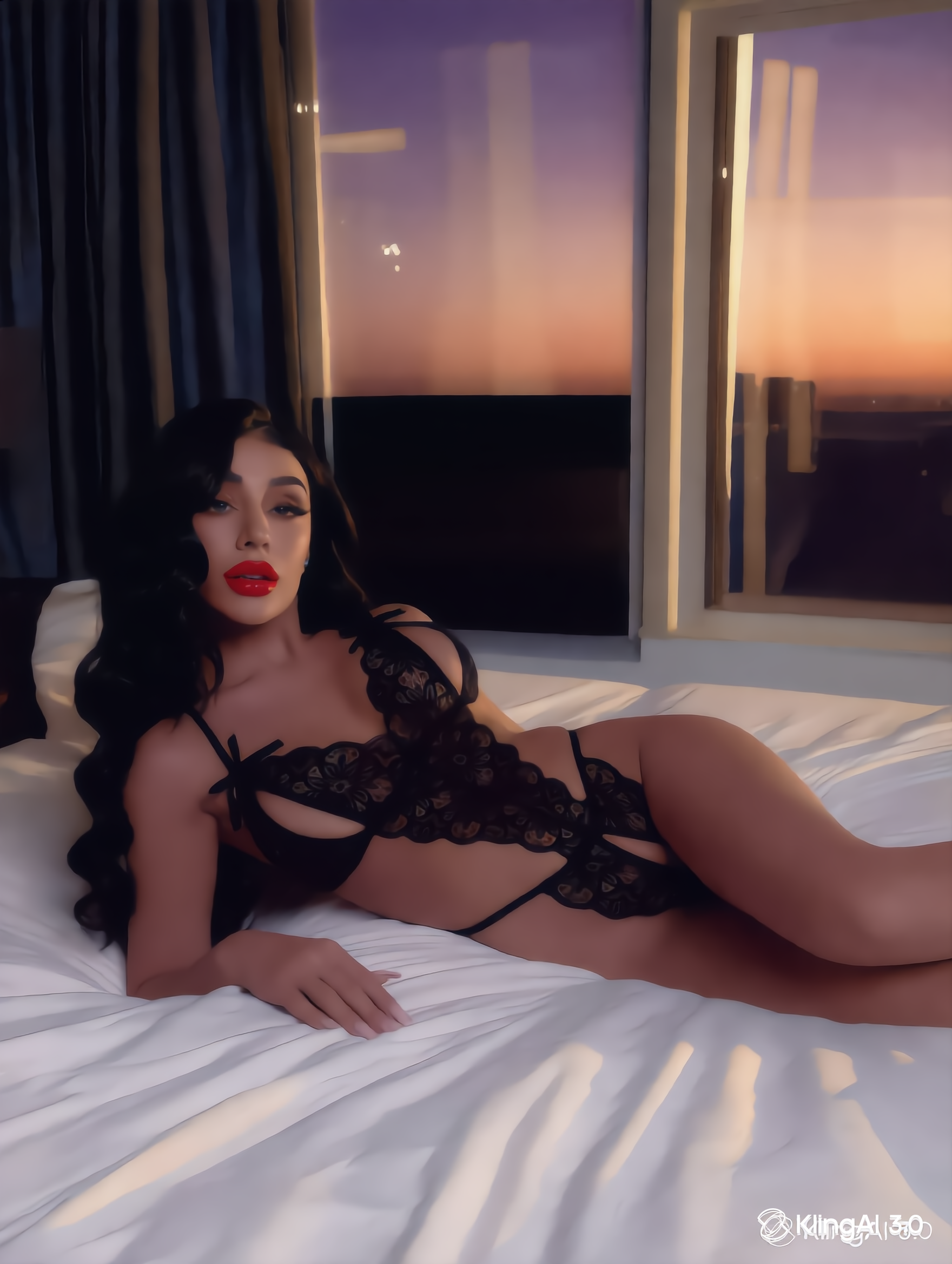 Siyah Dantelli Özel Bölgesi Açık Fantazi Babydoll 2 Siyah Dantelli Özel Bölgesi Açık Fantazi Babydoll - Görsel 2