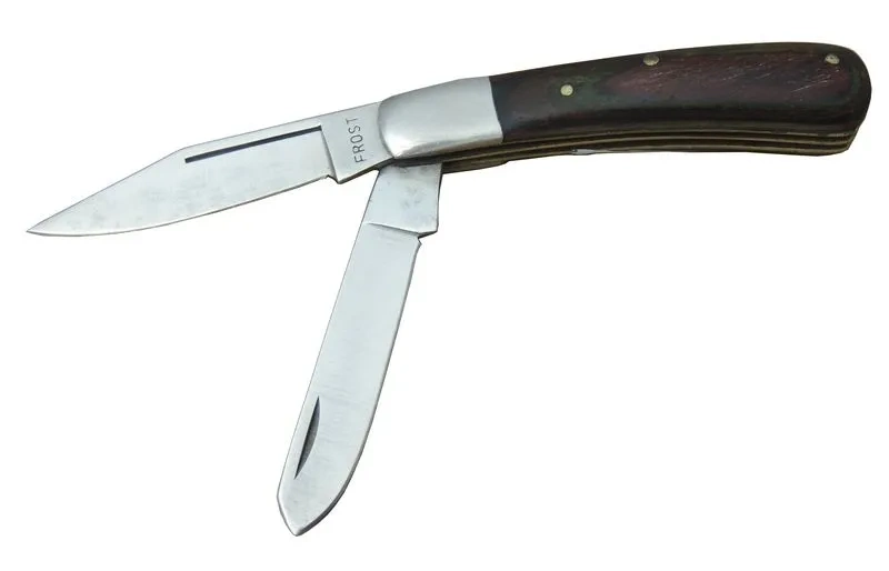 K-29 Falkon Çiftli Çakı 14 Cm - Ahşap Sap, Manuel 1 K-29 Falkon Çiftli Çakı 14 Cm - Ahşap Sap, Manuel