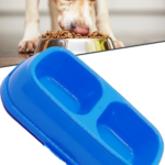 Kedi - Köpek Mama Ve Su Kabı 2 Bölmeli Büyük Boy