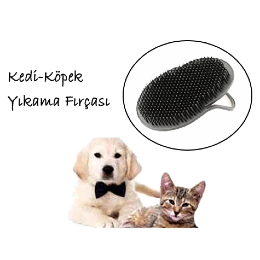Kedi-köpek Yıkama Fırçası 1 Kedi-köpek Yıkama Fırçası