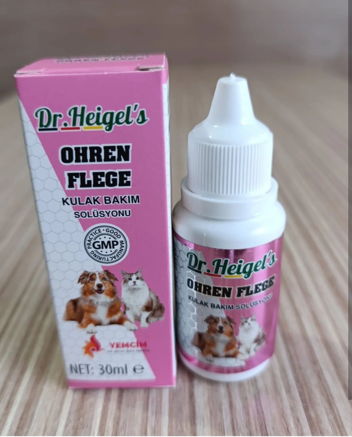 Kedi Kulak Temizleyici - Dr. Heigels 30ml 1 Kedi Kulak Temizleyici - Dr. Heigels 30ml