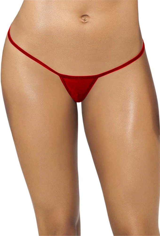 Kırmızı Tül Tanga TM1115 1 Kırmızı Tül Tanga TM1115