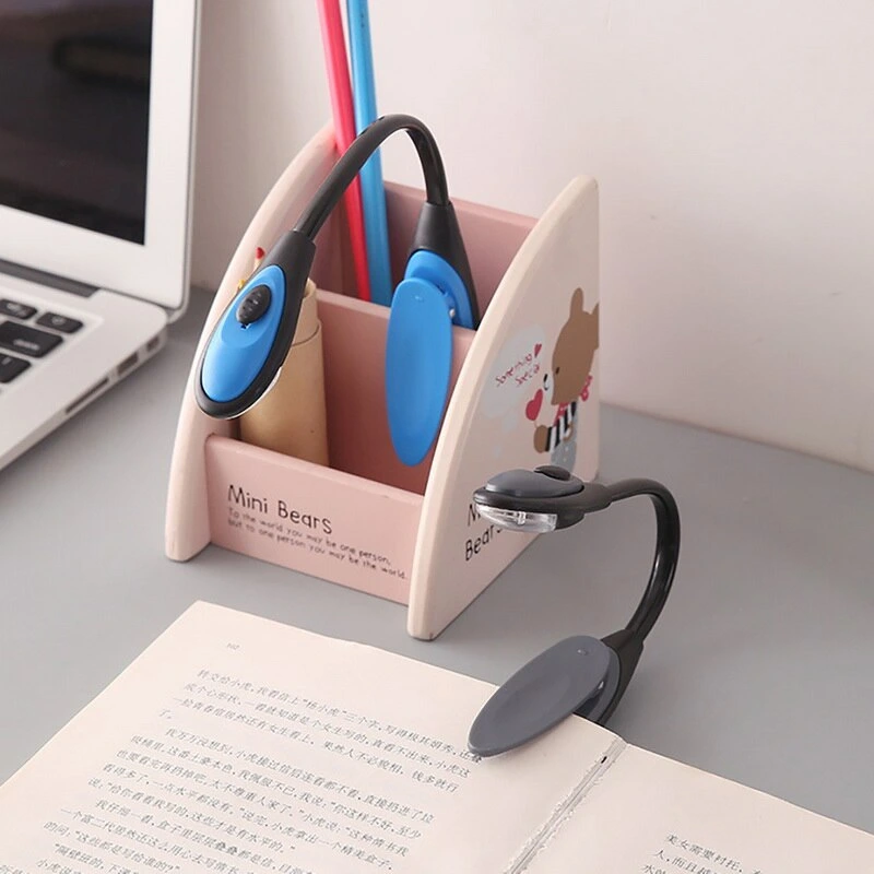 Kitap Okuma Işığı Led Booklight Kıskaçlı Pilli Model Led Işık 4 Kitap Okuma Işığı Led Booklight Kıskaçlı Pilli Model Led Işık - Görsel 4