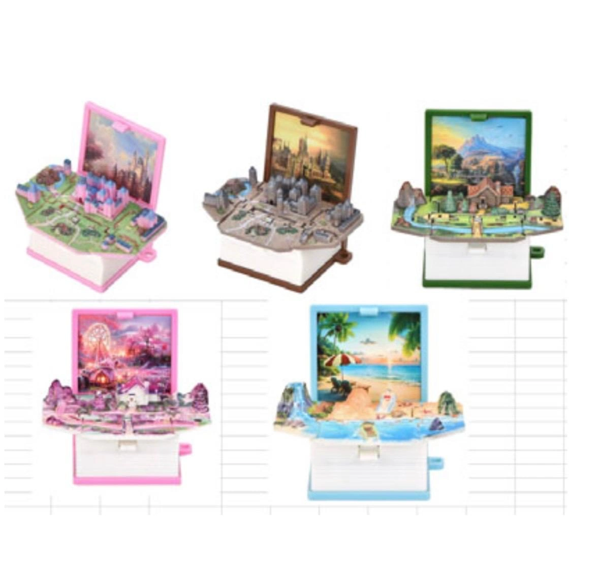 Kitap Şeklinde 3d Anahtarlık 1 Kitap Şeklinde 3d Anahtarlık