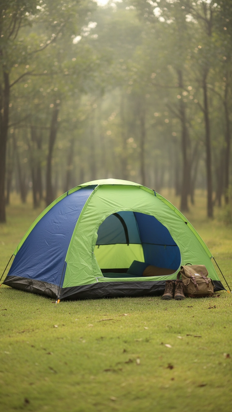 Kolay Kurulumlu Pratik Kamp Çadırı 6 Kişilik (220x250x150) 2 Kolay Kurulumlu Pratik Kamp Çadırı 6 Kişilik (220x250x150) - Görsel 2
