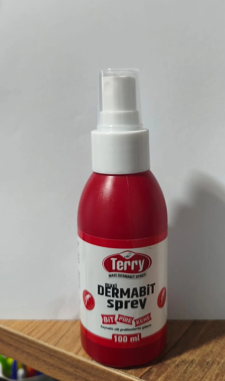 Kuş Bit Pire Spreyi 100 Ml - Terry 1 Kuş Bit Pire Spreyi 100 Ml - Terry
