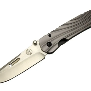 Lanmark Umnumzaan T 50 Gri Kamp Çakı 22,5cm - Manuel, Kemerlikli, Oluklu