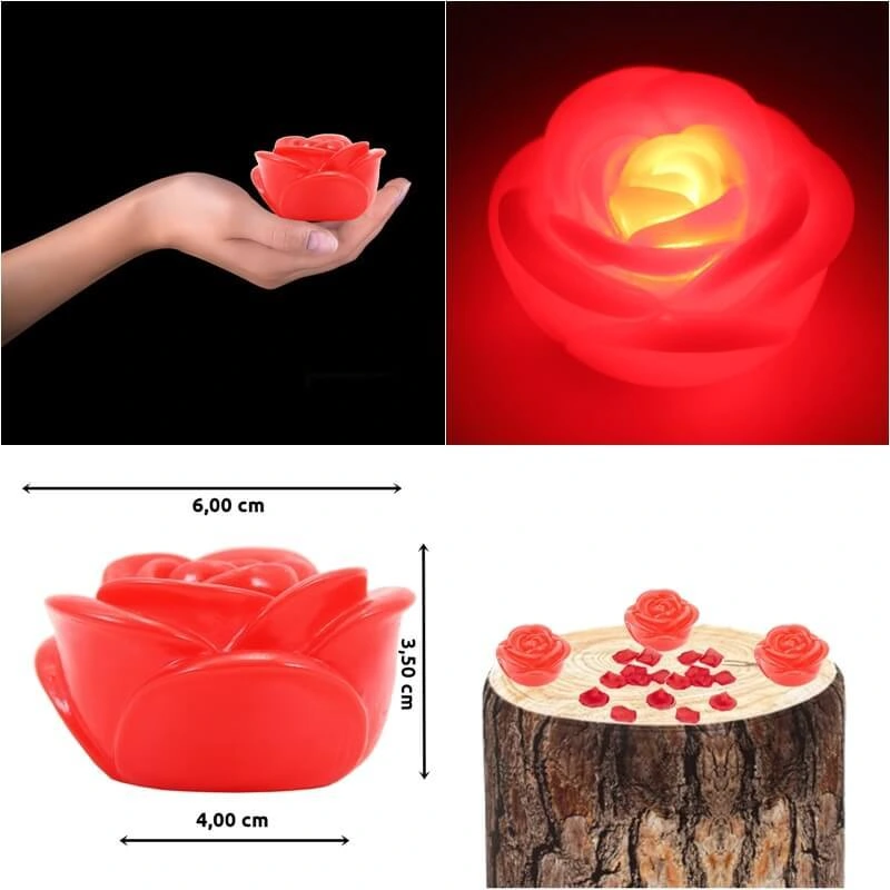Led Işıklı Gül Romantik Gül 2 Led Işıklı Gül Romantik Gül - Görsel 2