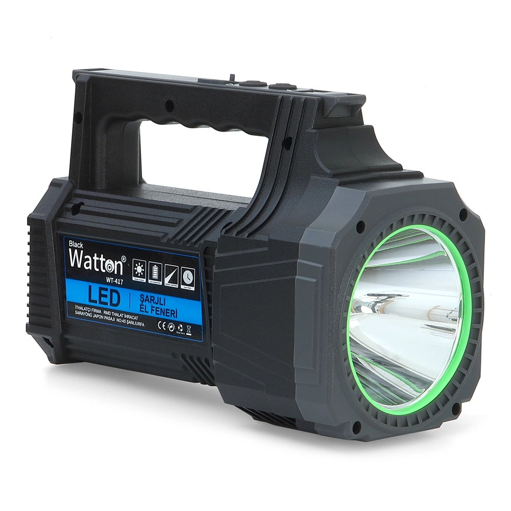 Led Şarjlı El Feneri 25w Wt-417 4 Led Şarjlı El Feneri 25w Wt-417 - Görsel 4