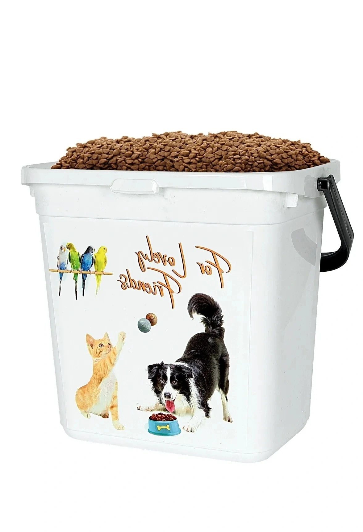 Mama Saklama Kabı - Kapaklı Çok Amaçlı Organizer 6lt 3 Mama Saklama Kabı - Kapaklı Çok Amaçlı Organizer 6lt - Görsel 3
