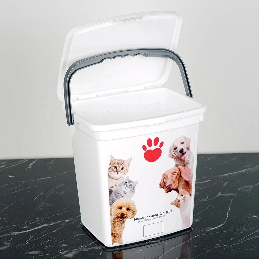 Mama Saklama Kabı - Kapaklı Çok Amaçlı Organizer 6lt 5 Mama Saklama Kabı - Kapaklı Çok Amaçlı Organizer 6lt - Görsel 5