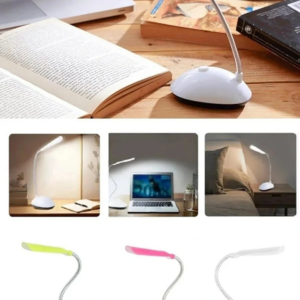 Masa Lambası  Spiral Led  Kitap Okuma Işığı Pilli Model Led Lamba