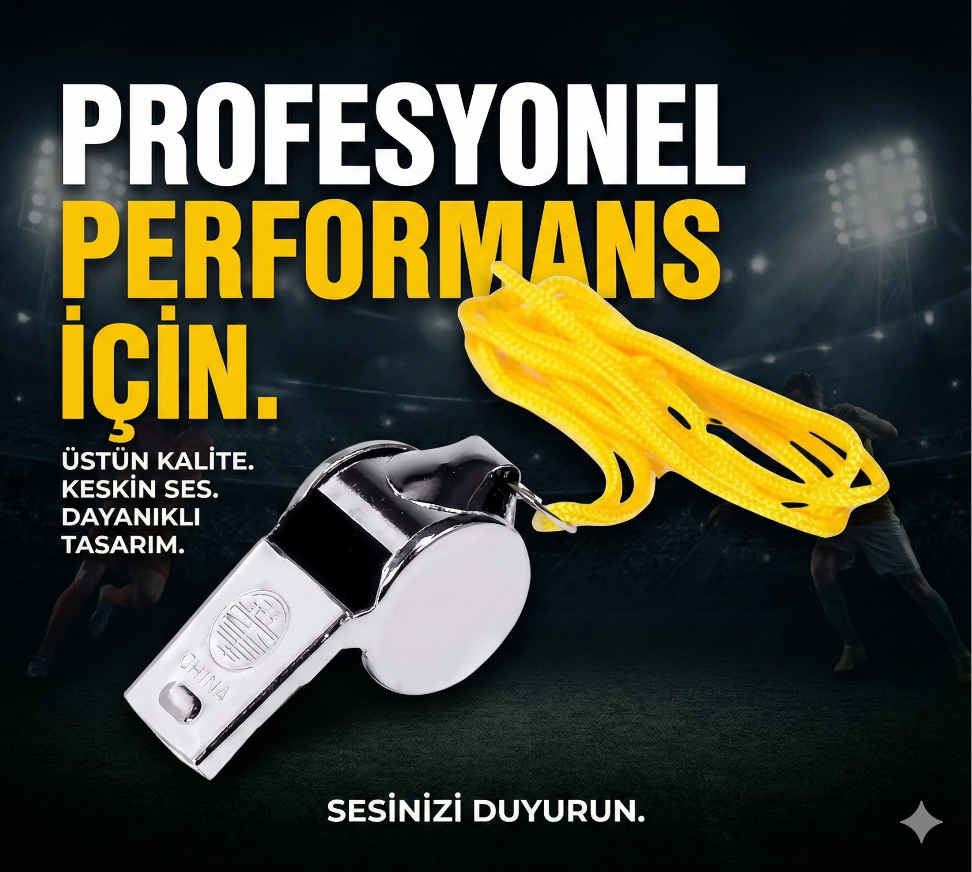Metal Ipli Hakem Ve Deprem Düdüğü (24'lü) 1 Metal Ipli Hakem Ve Deprem Düdüğü (24'lü)