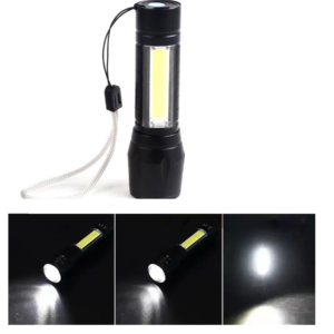 Mini Çok Güçlü Şarjli El Feneri Xpe-cob Led Wt-030