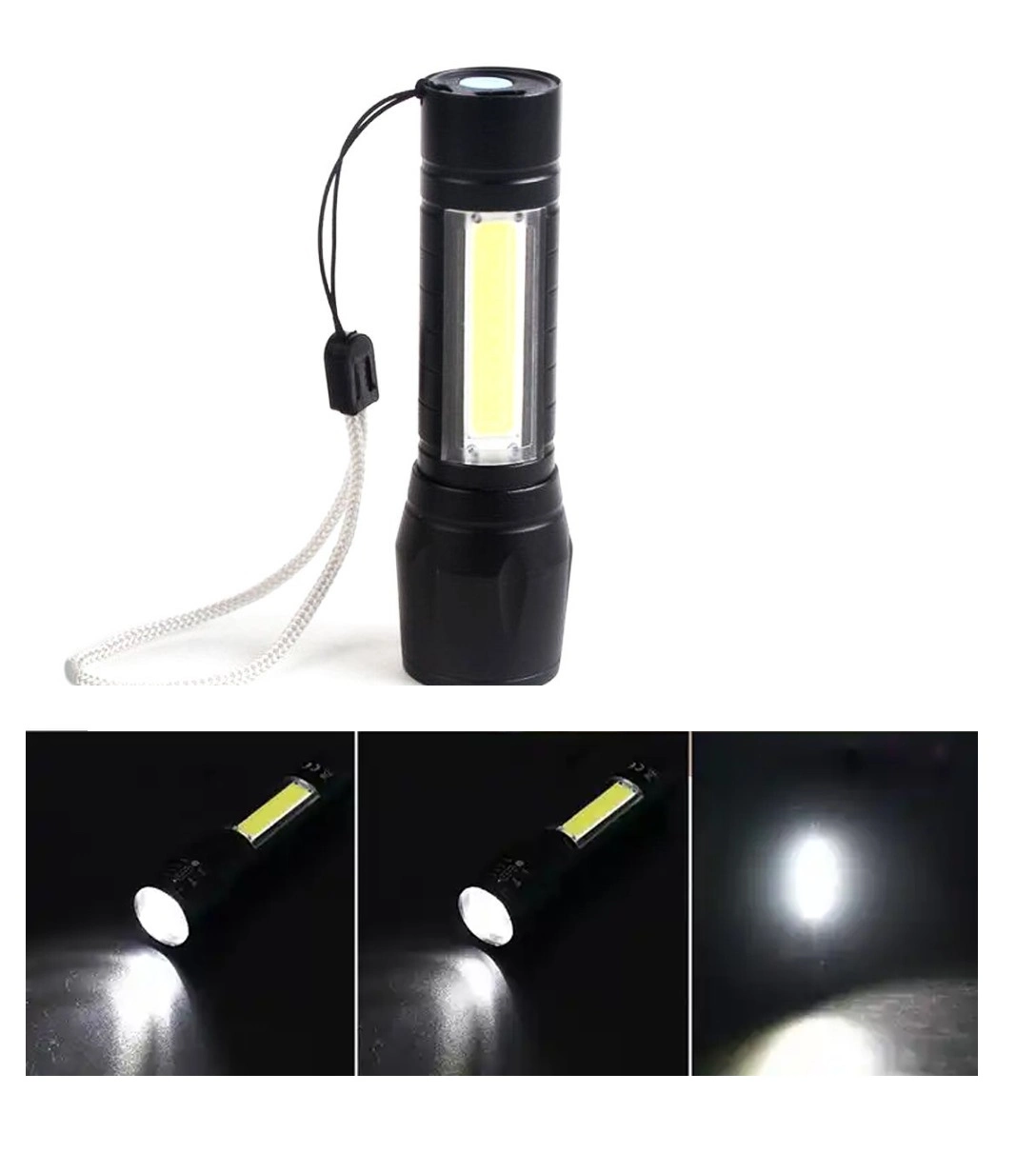 Mini Çok Güçlü Şarjli El Feneri Xpe-cob Led Wt-030 1 Mini Çok Güçlü Şarjli El Feneri Xpe-cob Led Wt-030
