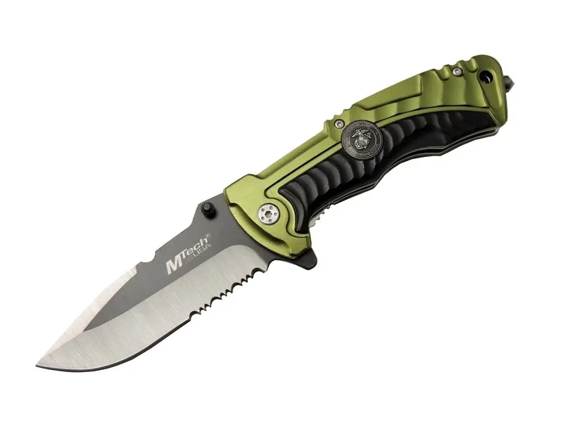 Mtech 4-12-1 Haki Kurtarma / Kamp Çakısı 21cm- Yarı Otomatik, Testere Detaylı, Cam Kırma Aparatlı, Kemerlikli 1 Mtech 4-12-1 Haki Kurtarma / Kamp Çakısı 21cm- Yarı Otomatik, Testere Detaylı, Cam Kırma Aparatlı, Kemerlikli