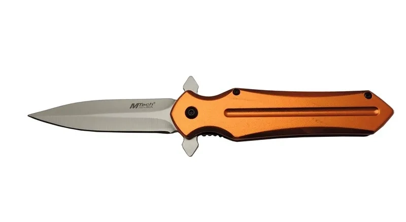 Mtech 4222 Turuncu Kamp Çakı 21cm- Yarı Otomatik, Kemerlikli 1 Mtech 4222 Turuncu Kamp Çakı 21cm- Yarı Otomatik, Kemerlikli