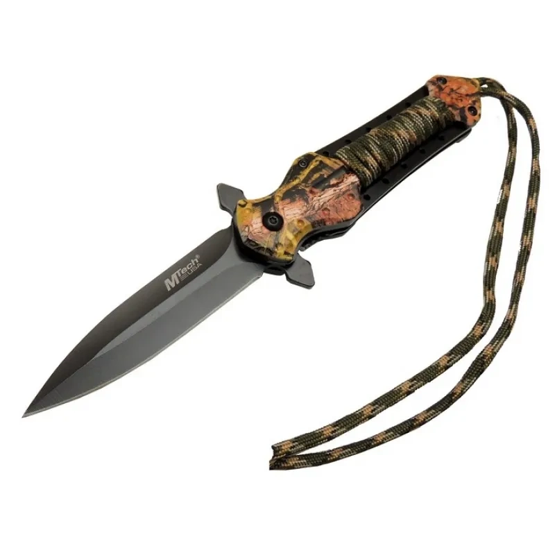 Mtech 4267 Çok Renkli Kamp Çakı 21cm - Yarı Otomatik, İpli, Kemerlikli 1 Mtech 4267 Çok Renkli Kamp Çakı 21cm - Yarı Otomatik, İpli, Kemerlikli
