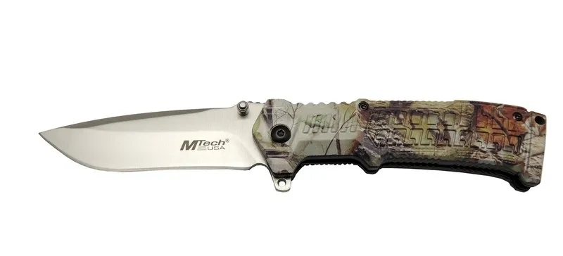 Mtech 465 Kamp Çakı 21cm - Yarı Otomatik, Kemerlikli, Plastik Sap 1 Mtech 465 Kamp Çakı 21cm - Yarı Otomatik, Kemerlikli, Plastik Sap