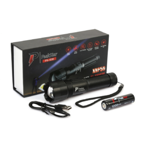 Haydiburaya 111 Peakstar Ps-1600 Süper Parlak Led Zoomlu 5 Mod Su Geçirmez Profesyonel Kamp Bekçi Avcı Feneri