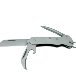 Pk 153 Gümüş Gemici Çakı 9,5 Cm - Metal Sap, Manuel