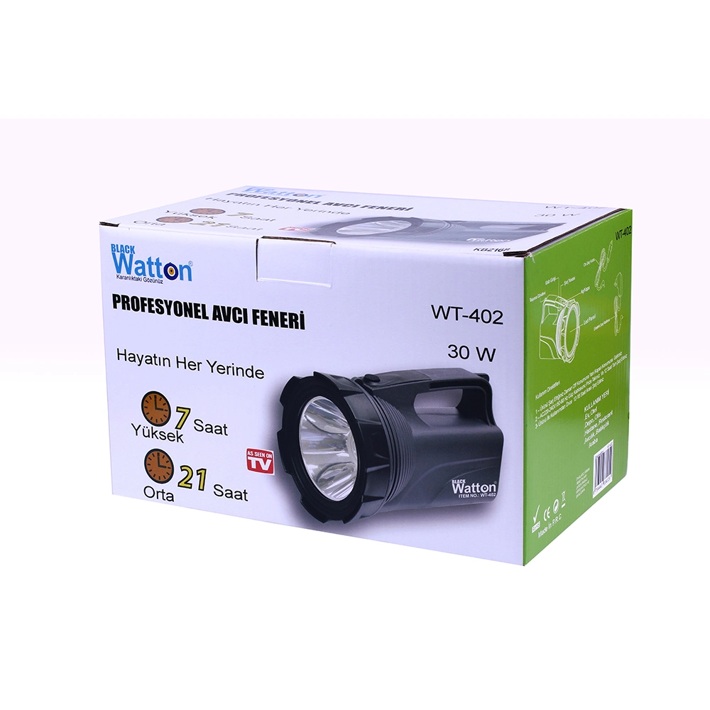 Profesyonel Avcı Feneri 30 W Gücünde Wt-402 4 Profesyonel Avcı Feneri 30 W Gücünde Wt-402 - Görsel 4