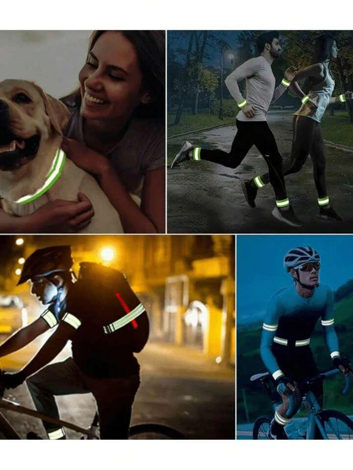 Reflektör Bant Kol Ve Ayak Bilekleri 4 Reflektör Bant Kol Ve Ayak Bilekleri - Görsel 4