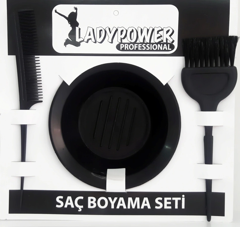 Saç Boyama Seti - Boneli 1 Saç Boyama Seti - Boneli