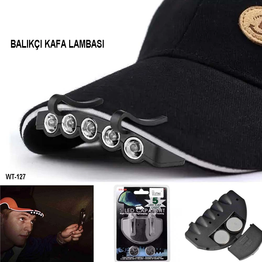 Şapkaya Takılan Lamba Wt-127 1 Şapkaya Takılan Lamba Wt-127
