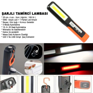 Şarjlı Tamirci Lambası Wt-297