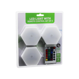 Sdr-wt-365 Led Lıght Wıth 3pcs 6gen Rgb Kumandalı Pilli Dokunmatik Lamba Seti 6led