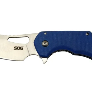 Sog İsonzo 1396bl Mavi Kamp Çakı 18cm - Yarı Otomatik, Kemerlikli, Kutulu
