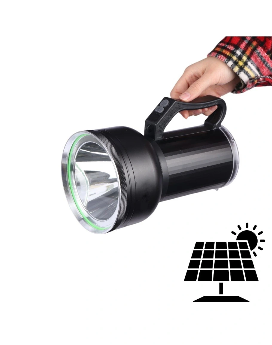 Taşınabilir Solar Şarjlı Led Fener Powerbank Özellikli Kamp Ve Acil Durum İçin Süper Parlak Işık 3 Taşınabilir Solar Şarjlı Led Fener Powerbank Özellikli Kamp Ve Acil Durum İçin Süper Parlak Işık - Görsel 3