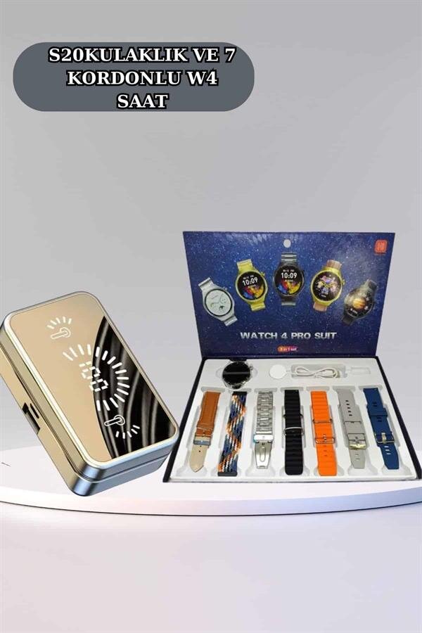 Powerbank Aynalı Bluetooth Kulaklık Ve Akıllı Saat Seti ANC Özelliği Dokunamatik 5 Powerbank Aynalı Bluetooth Kulaklık Ve Akıllı Saat Seti ANC Özelliği Dokunamatik - Görsel 5