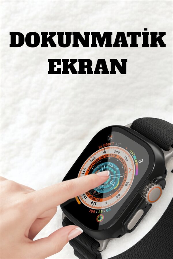 Uyku ve Nabız Takipli, Wireless Şarjlı Akıllı Saat Android ve iOS Uyumlu 5 Uyku ve Nabız Takipli, Wireless Şarjlı Akıllı Saat Android ve iOS Uyumlu - Görsel 5