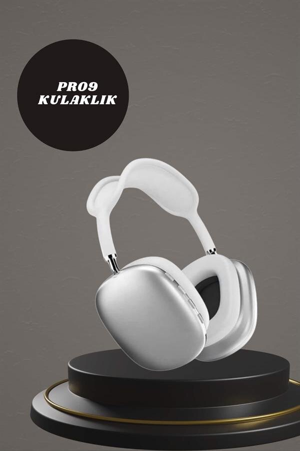 Kulak Üstü P9 Kablosuz Bluetooth Kulaklık ve 7 Kordonlu Akıllı Saat 4 Kulak Üstü P9 Kablosuz Bluetooth Kulaklık ve 7 Kordonlu Akıllı Saat - Görsel 4