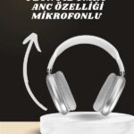 Kulak Üstü P9 Kablosuz Bluetooth Kulaklık ve 7 Kordonlu Akıllı Saat