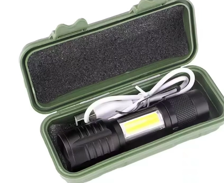 Wison Ws-5454 Taktik El Feneri Usb Şarj Edilebilir Kamp Feneri Cob Zumlanabilir Mini Taşınabilir El Feneri 2 Wison Ws-5454 Taktik El Feneri Usb Şarj Edilebilir Kamp Feneri Cob Zumlanabilir Mini Taşınabilir El Feneri - Görsel 2
