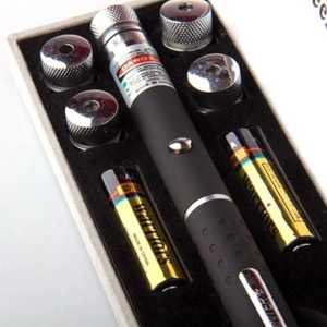 Yeşil Lazer Pointer 50 Mw 15 Km Etkili (5 Başlıklı)