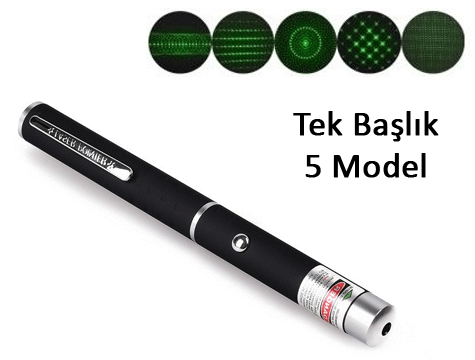 Yeşil Lazer Pointer 500 Mw 15 Km Etkili (tek Başlık 5 Model) 1 Yeşil Lazer Pointer 500 Mw 15 Km Etkili (tek Başlık 5 Model)