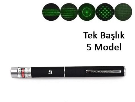 Yeşil Lazer Pointer 500 Mw 15 Km Etkili (tek Başlık 5 Model) 2 Yeşil Lazer Pointer 500 Mw 15 Km Etkili (tek Başlık 5 Model) - Görsel 2
