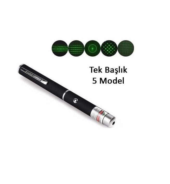 Yeşil Lazer Pointer 5000 Mw 15 Km Etkili (tek Başlık 5 Model) 2 Yeşil Lazer Pointer 5000 Mw 15 Km Etkili (tek Başlık 5 Model) - Görsel 2