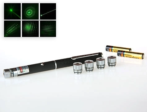 Yeşil Lazer Pointer 8000 Mw 5 Başlıklı 3 Yeşil Lazer Pointer 8000 Mw 5 Başlıklı - Görsel 3