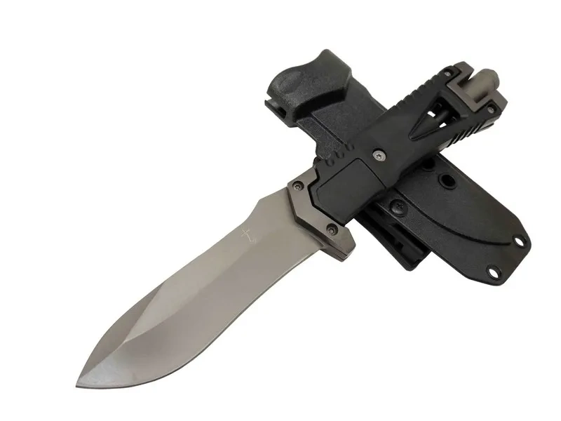 Zero Error Tactical 7 40 Siyah Outdoor Bıçak 27cm - Siyah Sap, Magnezyum Çubuklu, Kılıflı 1 Zero Error Tactical 7 40 Siyah Outdoor Bıçak 27cm - Siyah Sap, Magnezyum Çubuklu, Kılıflı