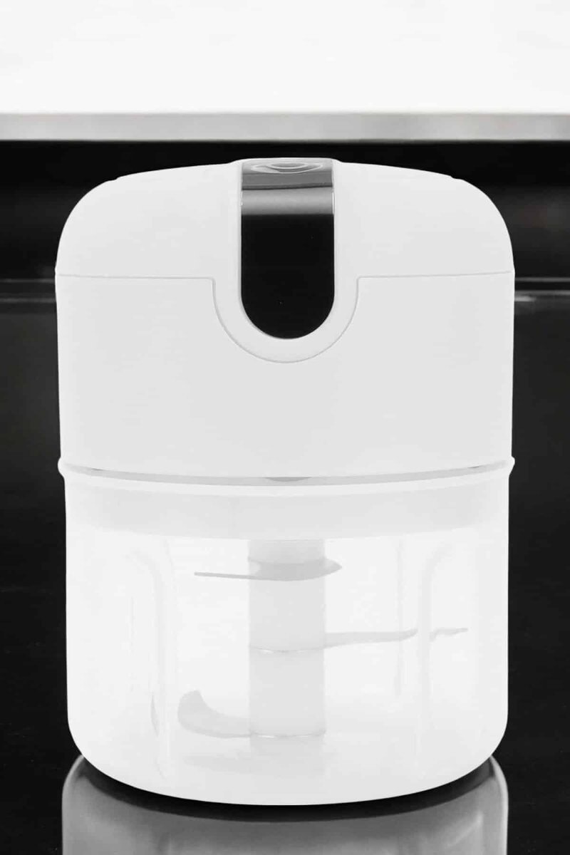 Şarjlı Portatif Doğrayıcı Mini Pratik Rondo El Doğrayıcı Üç Bıçaklı Çelik Bıçaklı 5 Şarjlı Portatif Doğrayıcı Mini Pratik Rondo El Doğrayıcı Üç Bıçaklı Çelik Bıçaklı - Görsel 5
